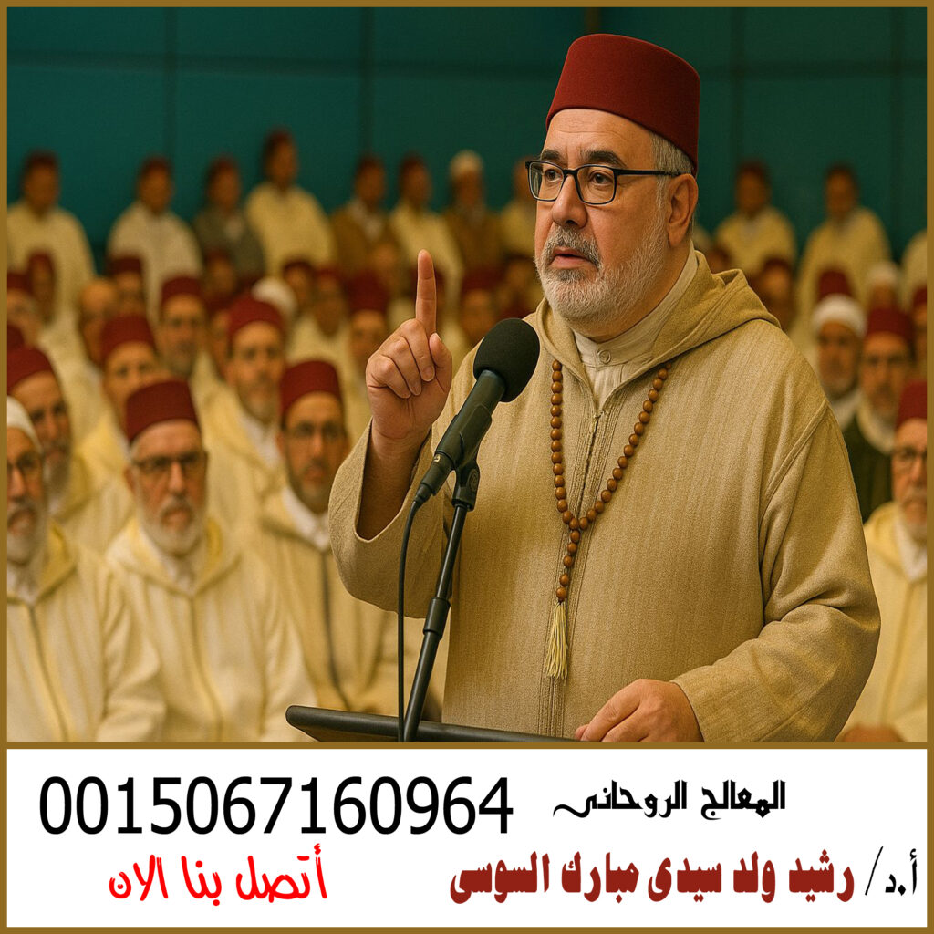 الشيخ الروحاني رشيد ولد سيدى مبارك السوسى عضو الهيئة العربية للعلاج بالطاقة النورانية 0015067160964